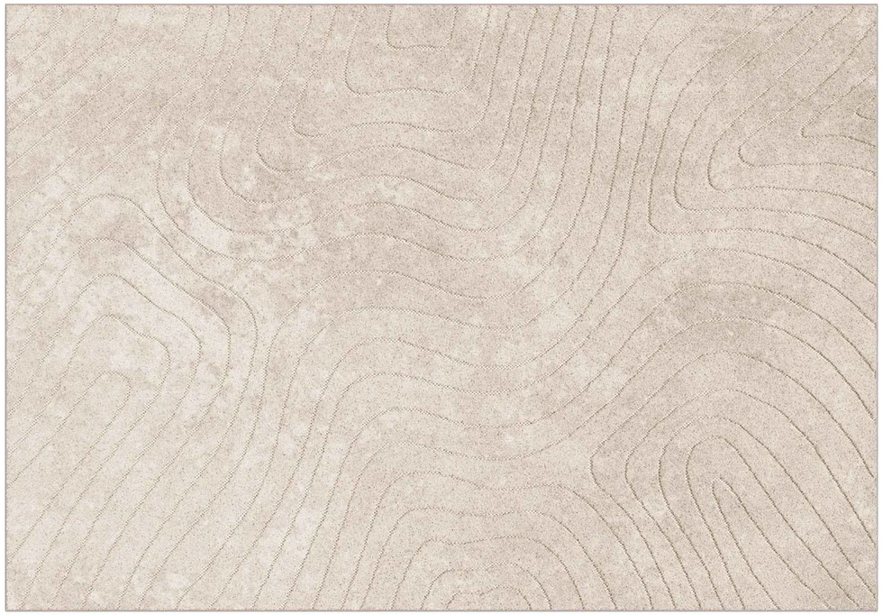 Vidaus ir lauko kilimas PALMERAS Smėlio 160 x 230 cm