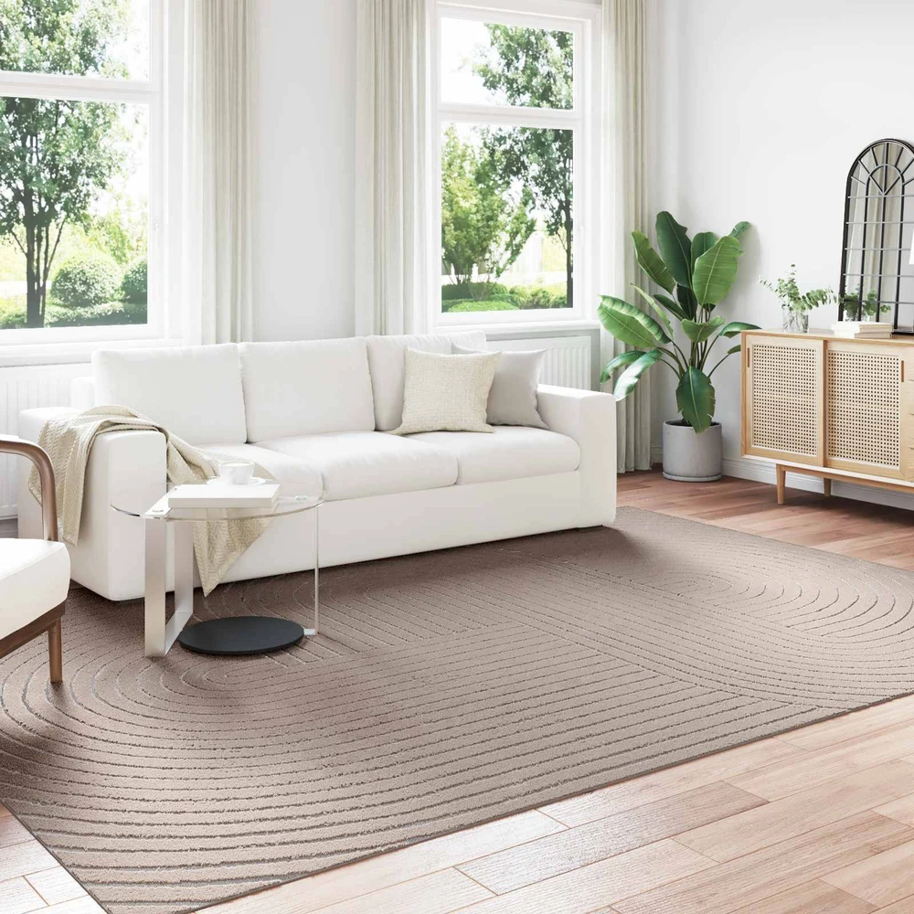 Vidaus ir lauko kilimas PALMERAS Smėlio 340 x 240 cm