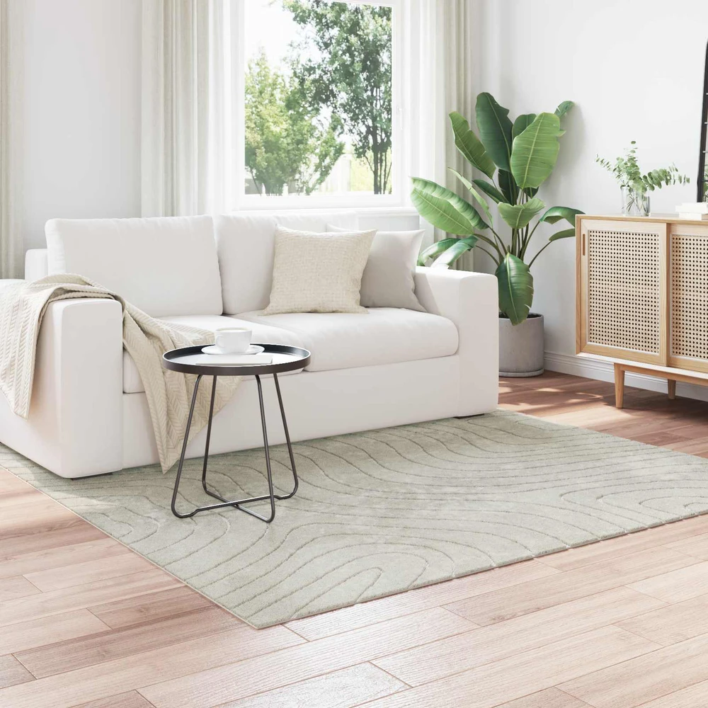 Vidaus ir lauko kilimas PALMERAS Žalia 120 x 120 cm Poliesteris