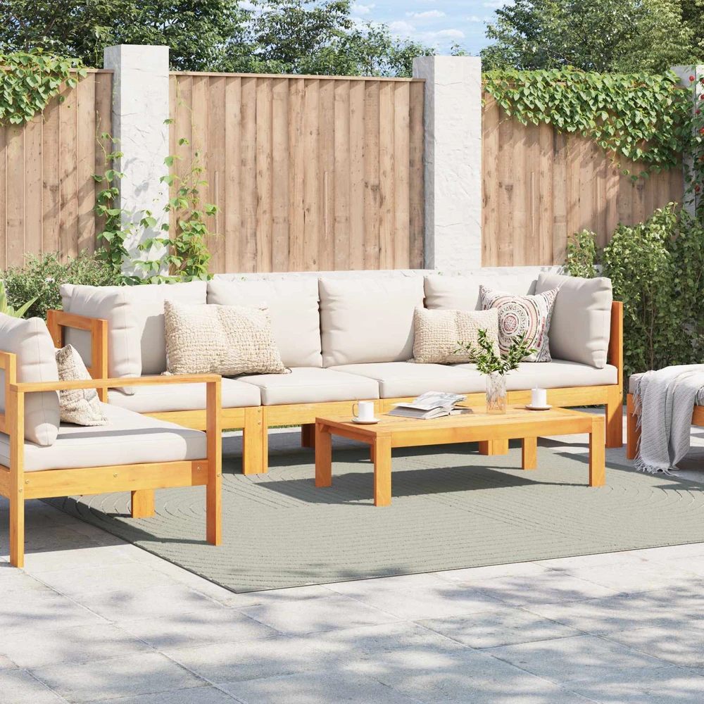 Vidaus ir lauko kilimas PALMERAS Žalia 240 x 240 cm Poliesteris