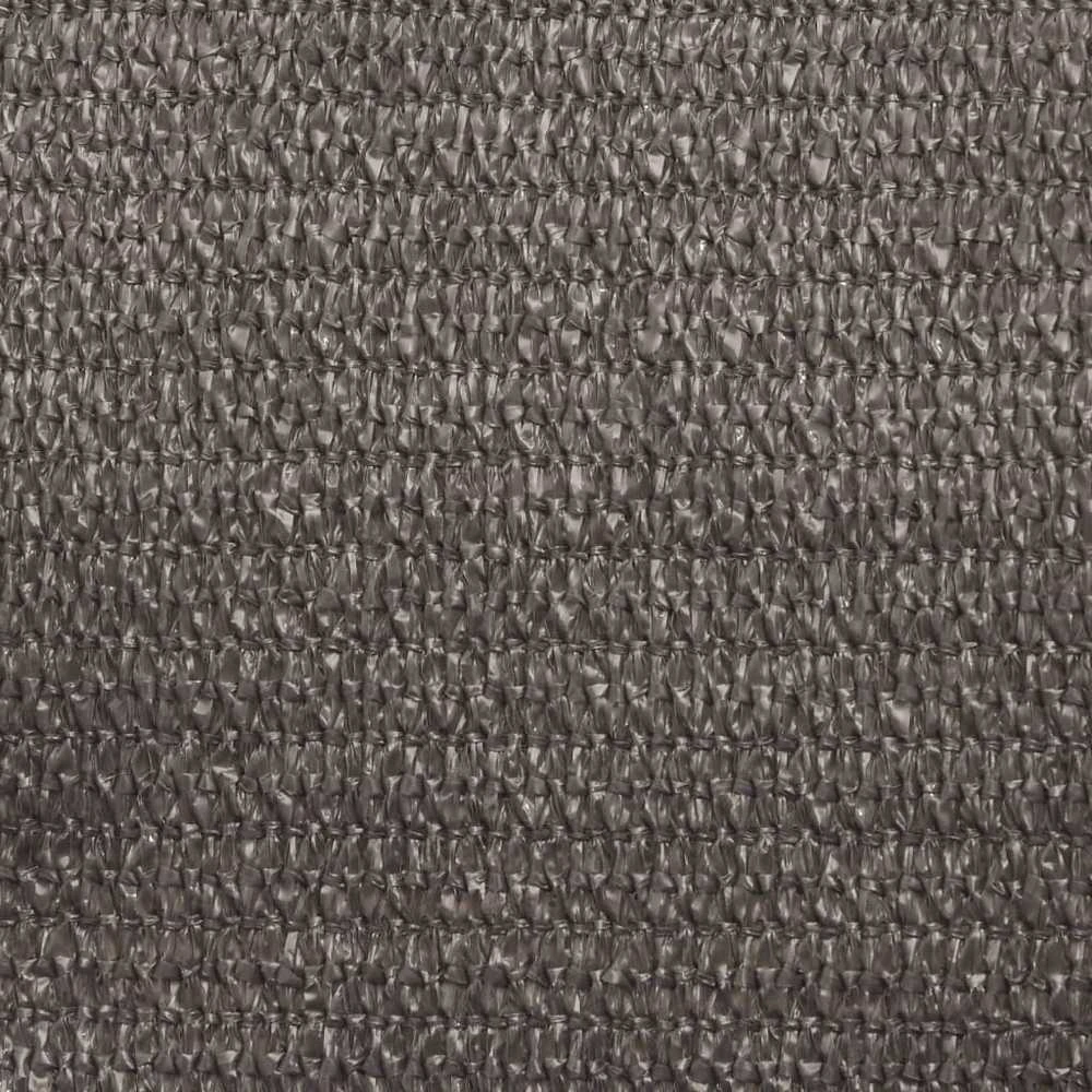 Uždanga nuo saulės, antracito spalvos, 3,5x4,5m, HDPE, 160g/m²