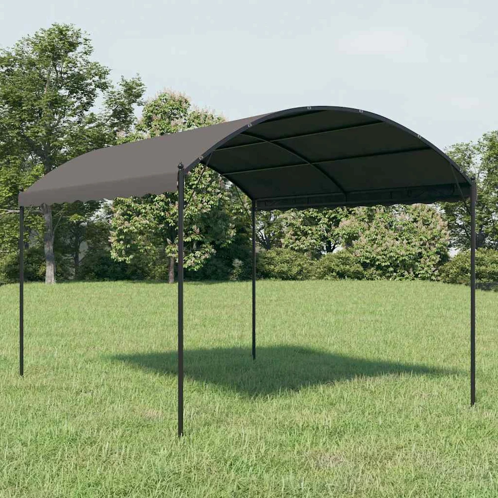 Uždanga nuo saulės, antracito spalvos, 3x4m