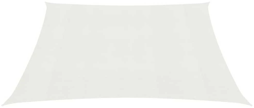 Uždanga nuo saulės, baltos spalvos, 2,5x2,5m, HDPE, 160g/m²