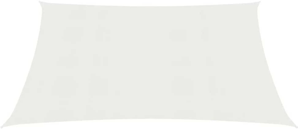 Uždanga nuo saulės, baltos spalvos, 2,5x3,5m, HDPE, 160g/m²