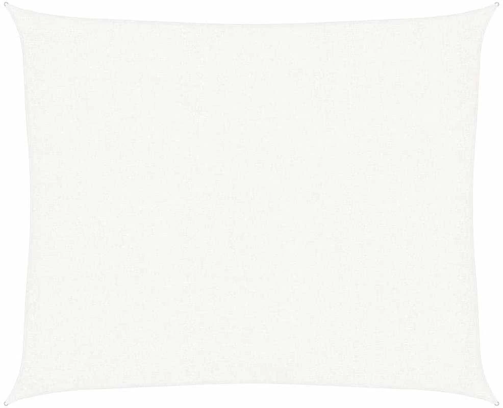 Uždanga nuo saulės, baltos spalvos, 2,5x3m, HDPE, 160g/m²