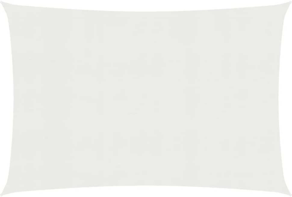 Uždanga nuo saulės, baltos spalvos, 2,5x4,5m, HDPE, 160g/m²
