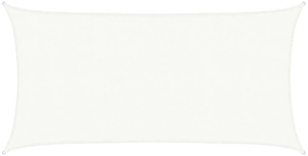 Uždanga nuo saulės, baltos spalvos, 2x3,5m, HDPE, 160g/m²