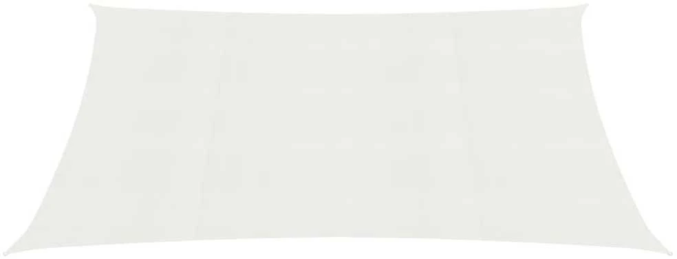 Uždanga nuo saulės, baltos spalvos, 2x5m, HDPE, 160g/m²