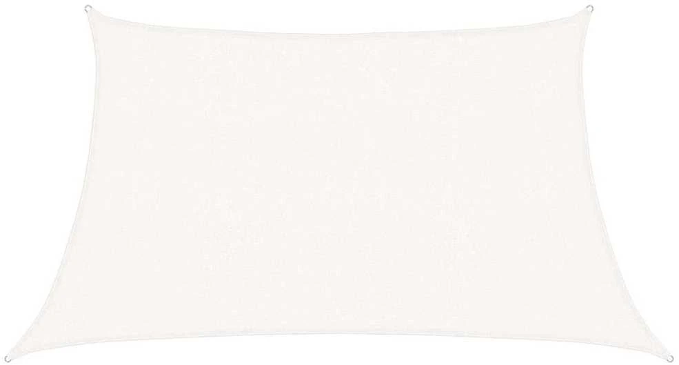 Uždanga nuo saulės, baltos spalvos, 3/4x2m, HDPE, 160g/m²