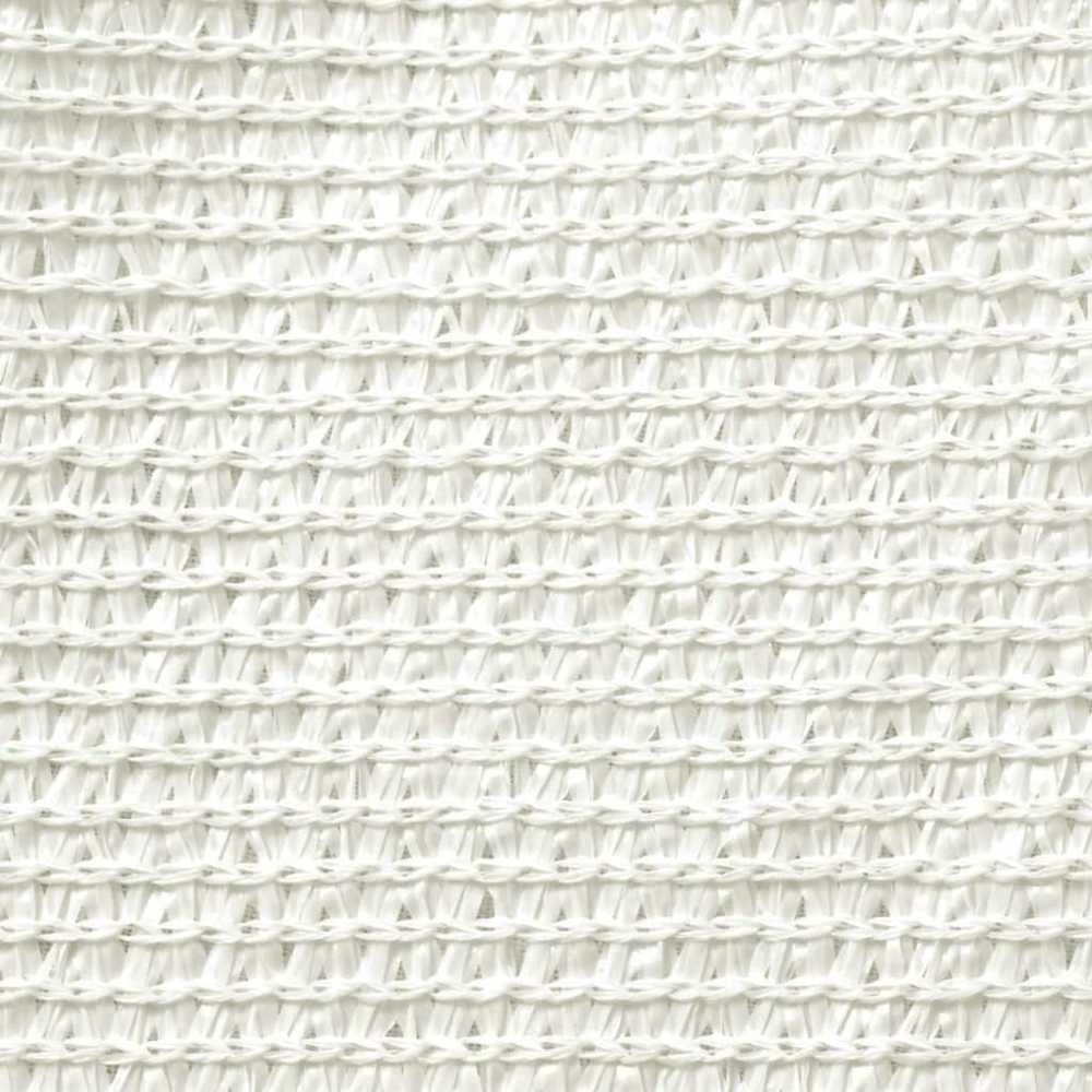 Uždanga nuo saulės, baltos spalvos, 3,5x4,5m, HDPE, 160g/m²