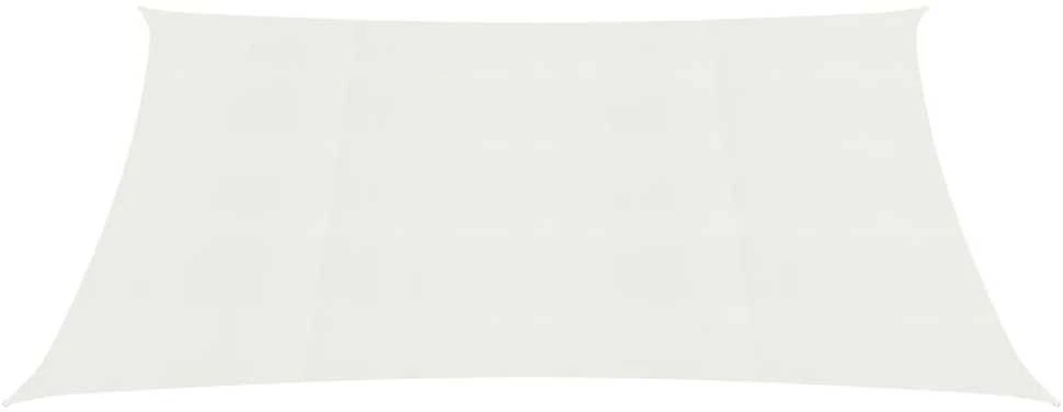 Uždanga nuo saulės, baltos spalvos, 3,5x4,5m, HDPE, 160g/m²