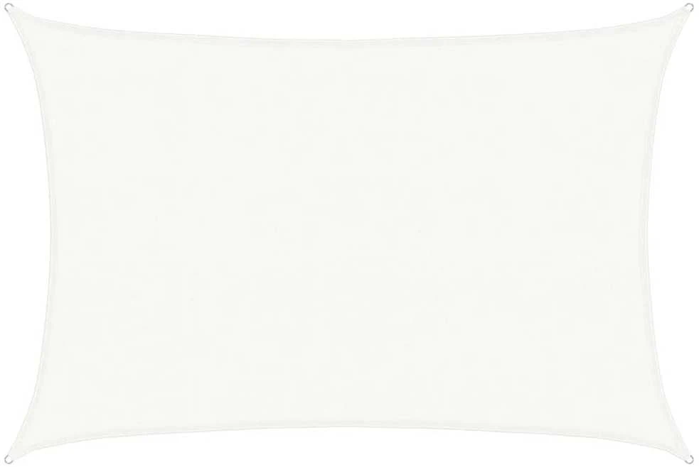 Uždanga nuo saulės, baltos spalvos, 4x5m, HDPE, 160g/m²