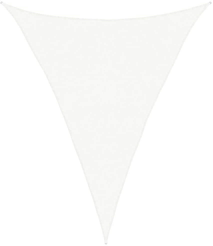Uždanga nuo saulės, baltos spalvos, 4x5x5m, HDPE, 160g/m²