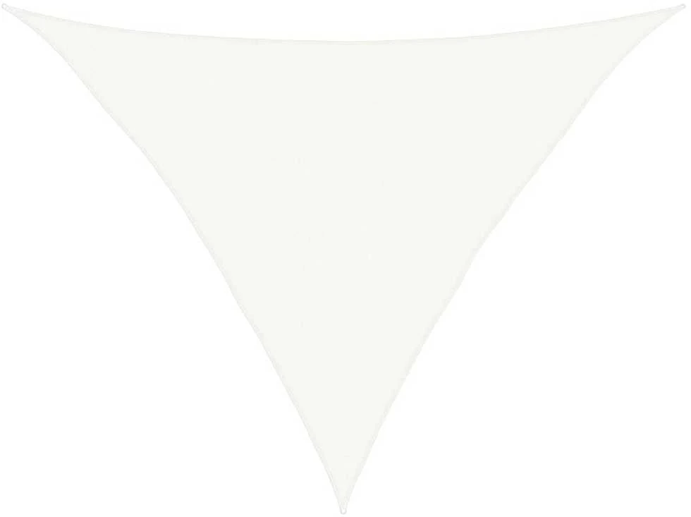 Uždanga nuo saulės, baltos spalvos, 5x5x6m, HDPE, 160g/m²