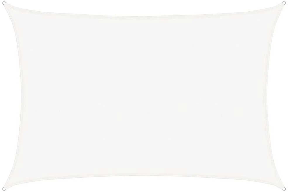 Uždanga nuo saulės, baltos spalvos, 5x7m, HDPE, 160g/m²