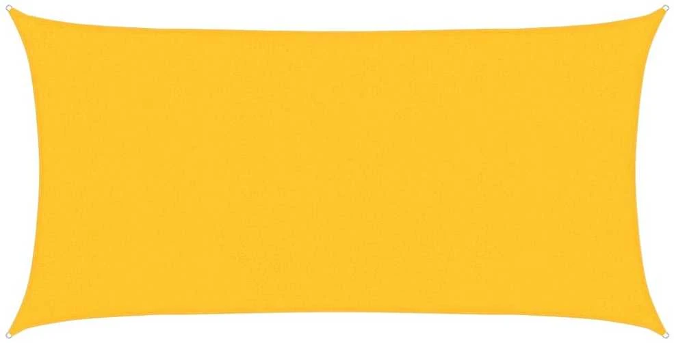 Uždanga nuo saulės, geltonos spalvos, 2,5x4,5m, HDPE, 160g/m²