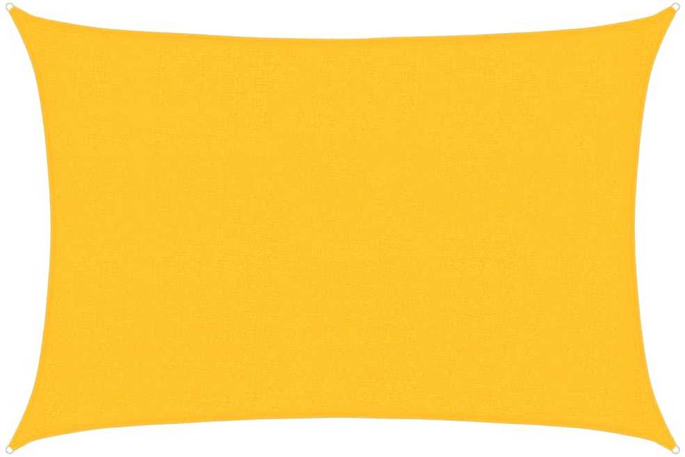 Uždanga nuo saulės, geltonos spalvos, 2,5x4m, HDPE, 160g/m²
