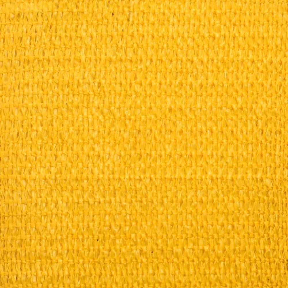 Uždanga nuo saulės, geltonos spalvos, 3,6x3,6m, HDPE, 160g/m²
