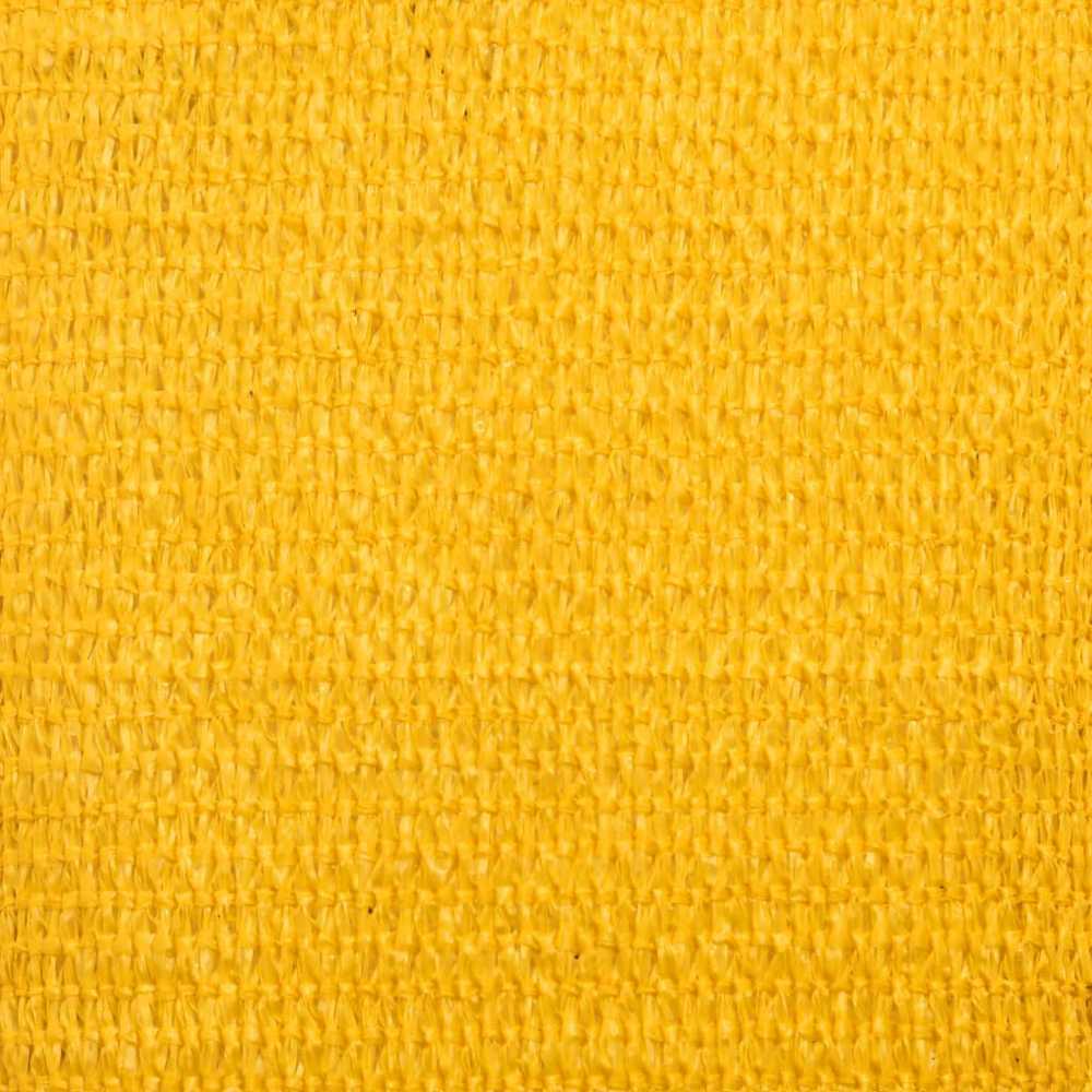 Uždanga nuo saulės, geltonos spalvos, 3x4,5m, HDPE, 160g/m²