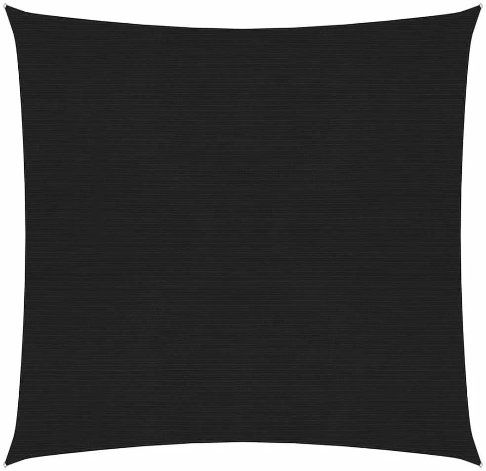 Uždanga nuo saulės, juodos spalvos, 2,5x3m, HDPE, 160g/m²