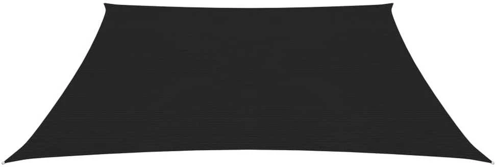 Uždanga nuo saulės, juodos spalvos, 2,5x3m, HDPE, 160g/m²