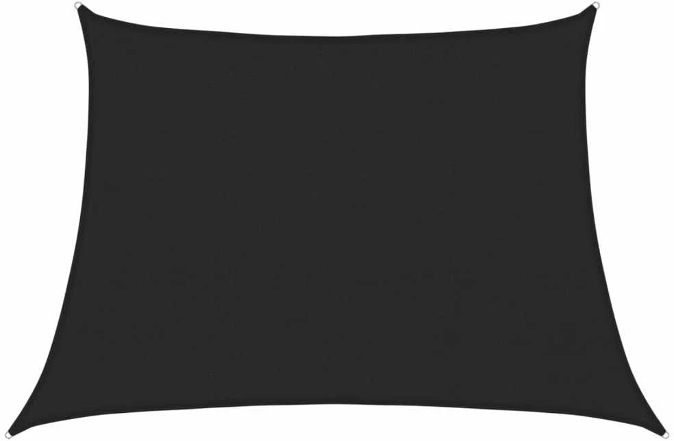 Uždanga nuo saulės, juodos spalvos, 4/5x3m, HDPE, 160g/m²