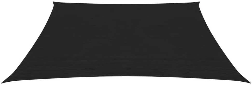 Uždanga nuo saulės, juodos spalvos, 4x4m, HDPE, 160g/m²