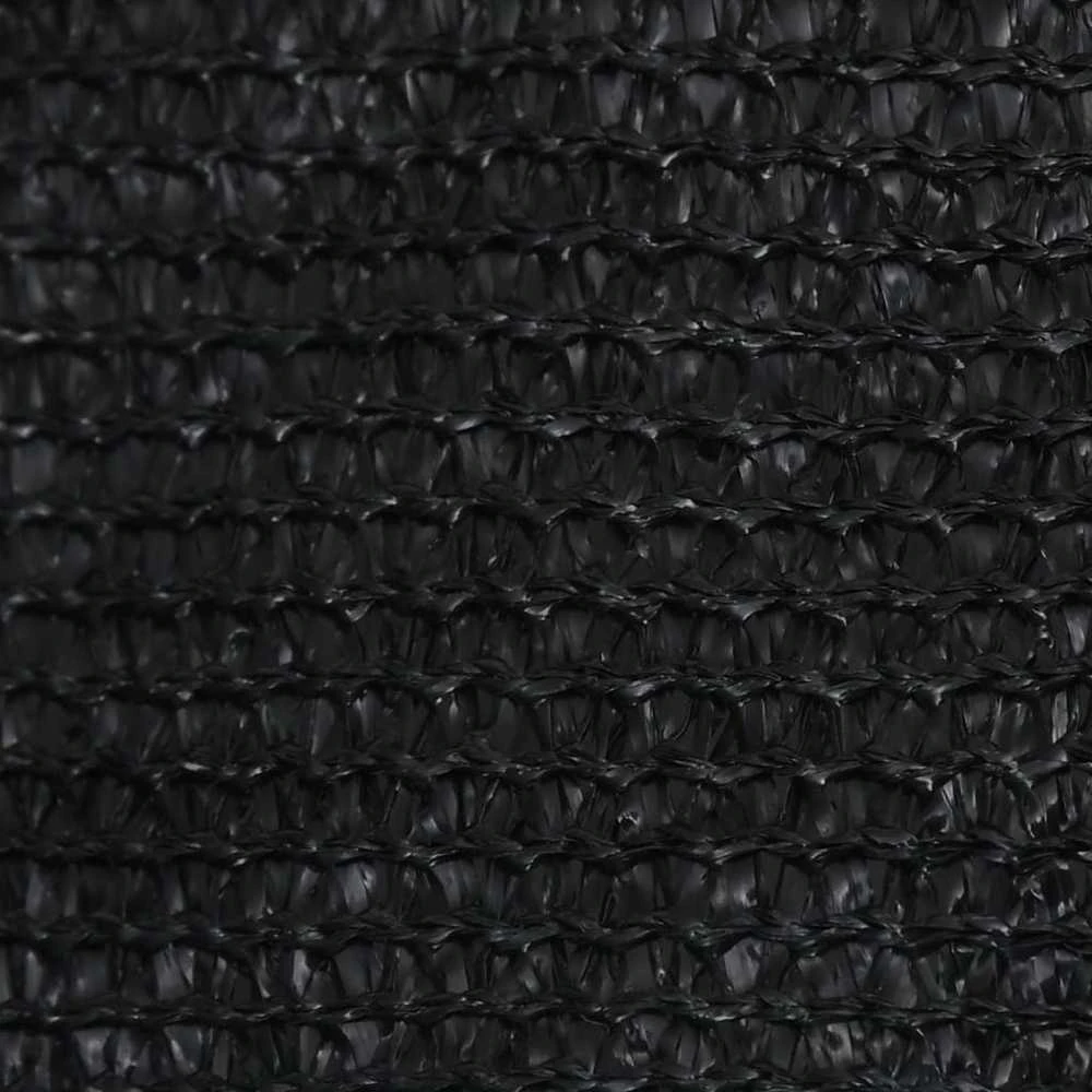 Uždanga nuo saulės, juodos spalvos, 4x5x6,8m, HDPE, 160g/m²
