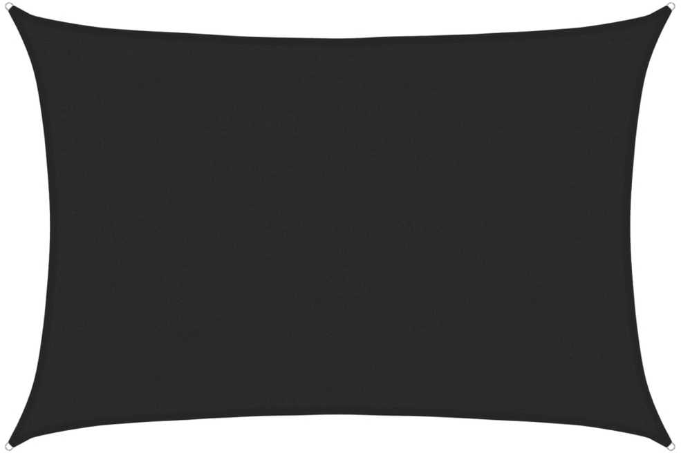 Uždanga nuo saulės, juodos spalvos, 4x6m, HDPE, 160g/m²
