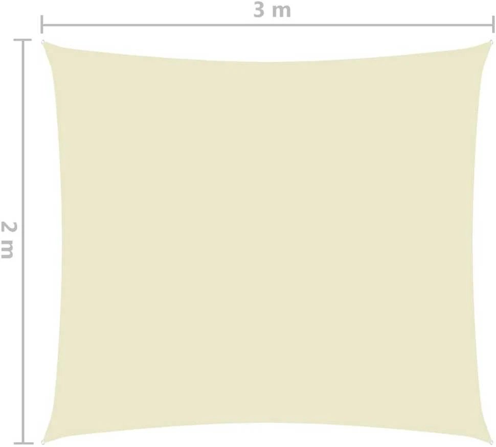 Uždanga nuo saulės, kreminė, 2x3m, oksfordo audinys