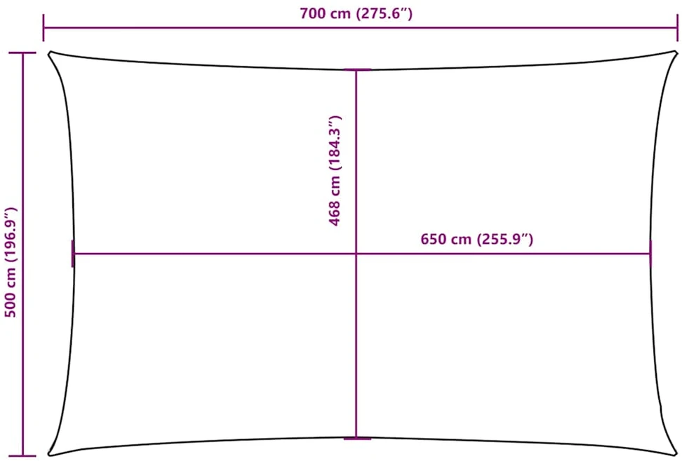 Uždanga nuo saulės, kreminė, 5x7m, oksfordo audinys