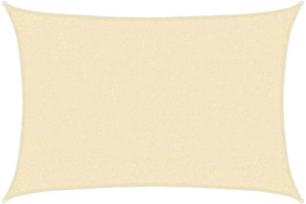 Uždanga nuo saulės, kreminės spalvos, 2x2,5m, HDPE, 160g/m²
