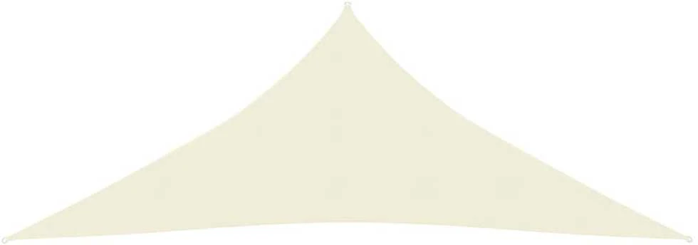 Uždanga nuo saulės, kreminės spalvos, 4x4x4m, HDPE, 160g/m²