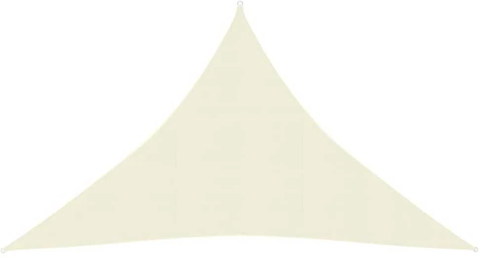 Uždanga nuo saulės, kreminės spalvos, 4x4x5,8m, HDPE, 160g/m²
