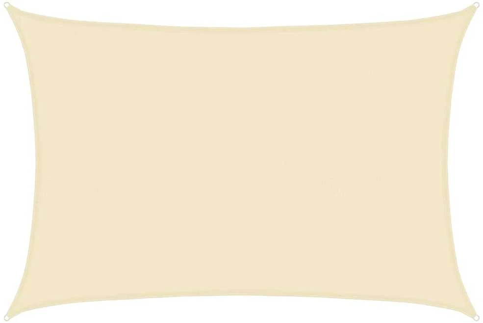 Uždanga nuo saulės, kreminės spalvos, 5x7m, HDPE, 160g/m²