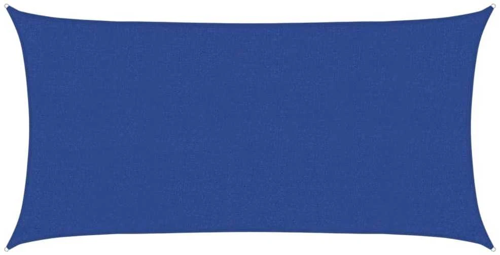 Uždanga nuo saulės, mėlynos spalvos, 2,5x4,5m, HDPE, 160g/m²