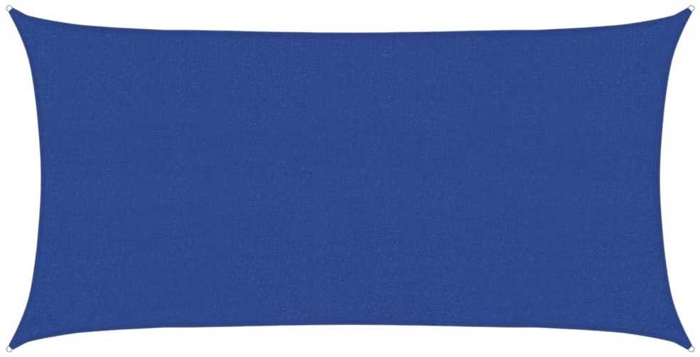 Uždanga nuo saulės, mėlynos spalvos, 2x3,5m, HDPE, 160g/m²