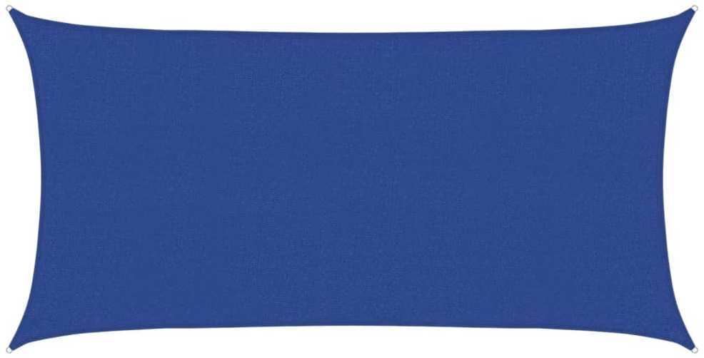 Uždanga nuo saulės, mėlynos spalvos, 2x4m, HDPE, 160g/m²
