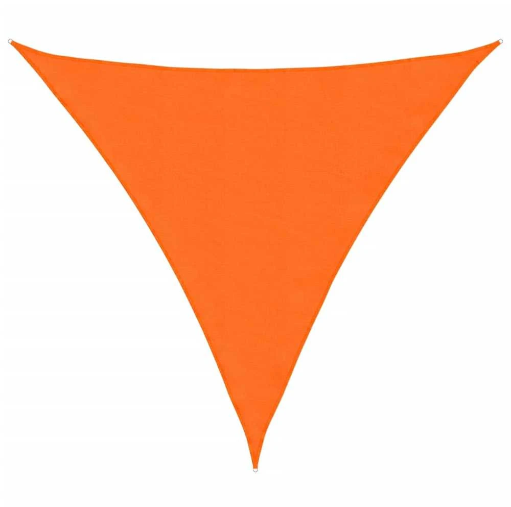 Uždanga nuo saulės, oranžinė,3x3x3m, oksfordo audinys, trikampė