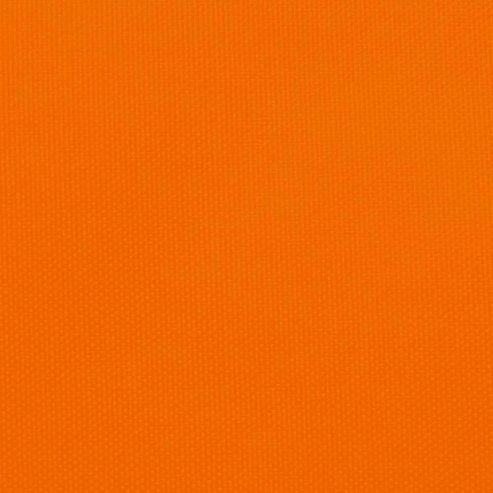 Uždanga nuo saulės, oranžinė,7x7m, oksfordo audinys, kvadratinė