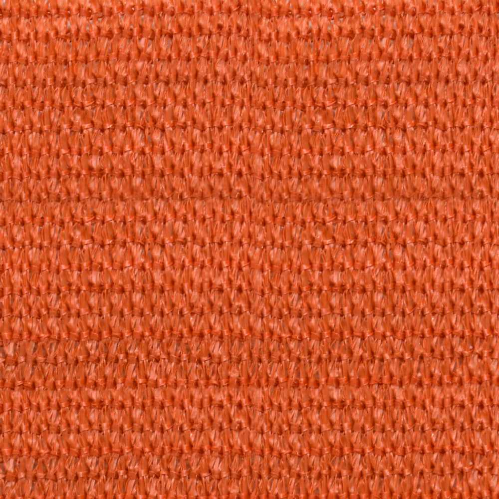 Uždanga nuo saulės, oranžinės spalvos, 2,5x2,5m, HDPE, 160g/m²
