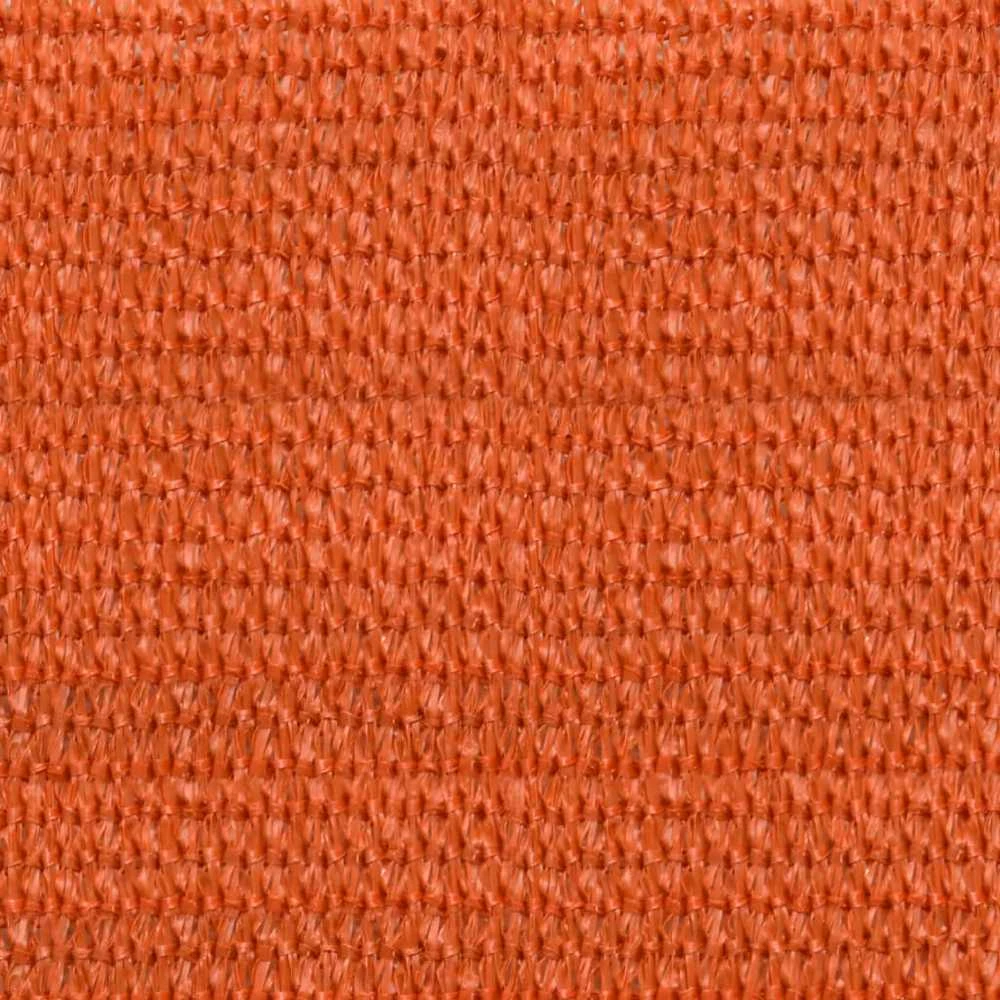 Uždanga nuo saulės, oranžinės spalvos, 2,5x3m, HDPE, 160g/m²