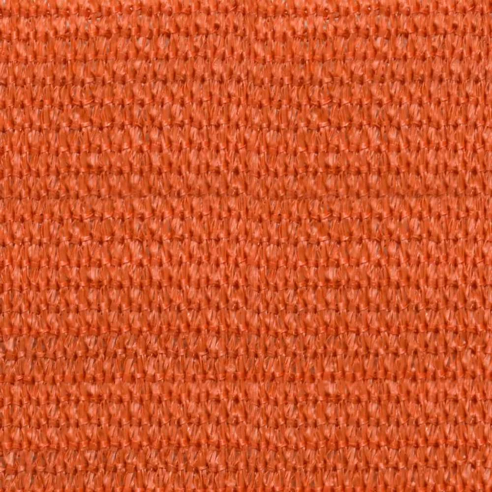 Uždanga nuo saulės, oranžinės spalvos, 2,5x3m, HDPE, 160g/m²