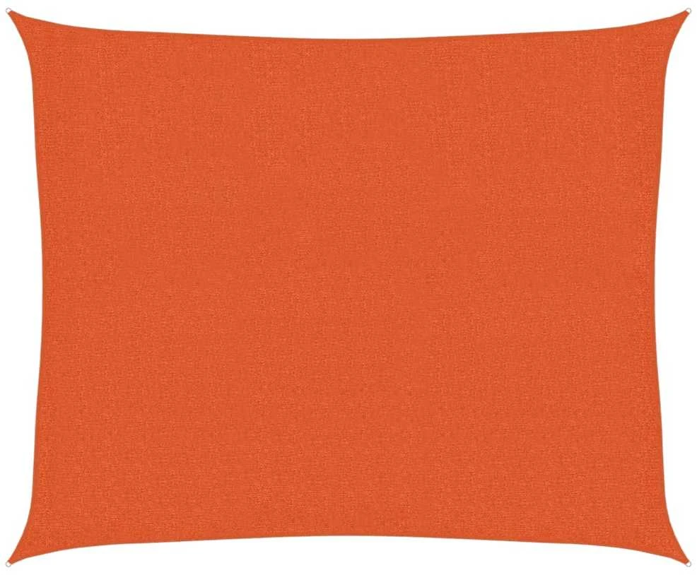 Uždanga nuo saulės, oranžinės spalvos, 2,5x3m, HDPE, 160g/m²