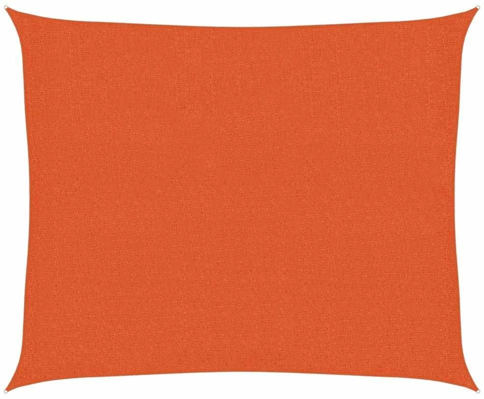 Uždanga nuo saulės, oranžinės spalvos, 2,5x3m, HDPE, 160g/m²