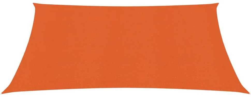 Uždanga nuo saulės, oranžinės spalvos, 2,5x3m, HDPE, 160g/m²