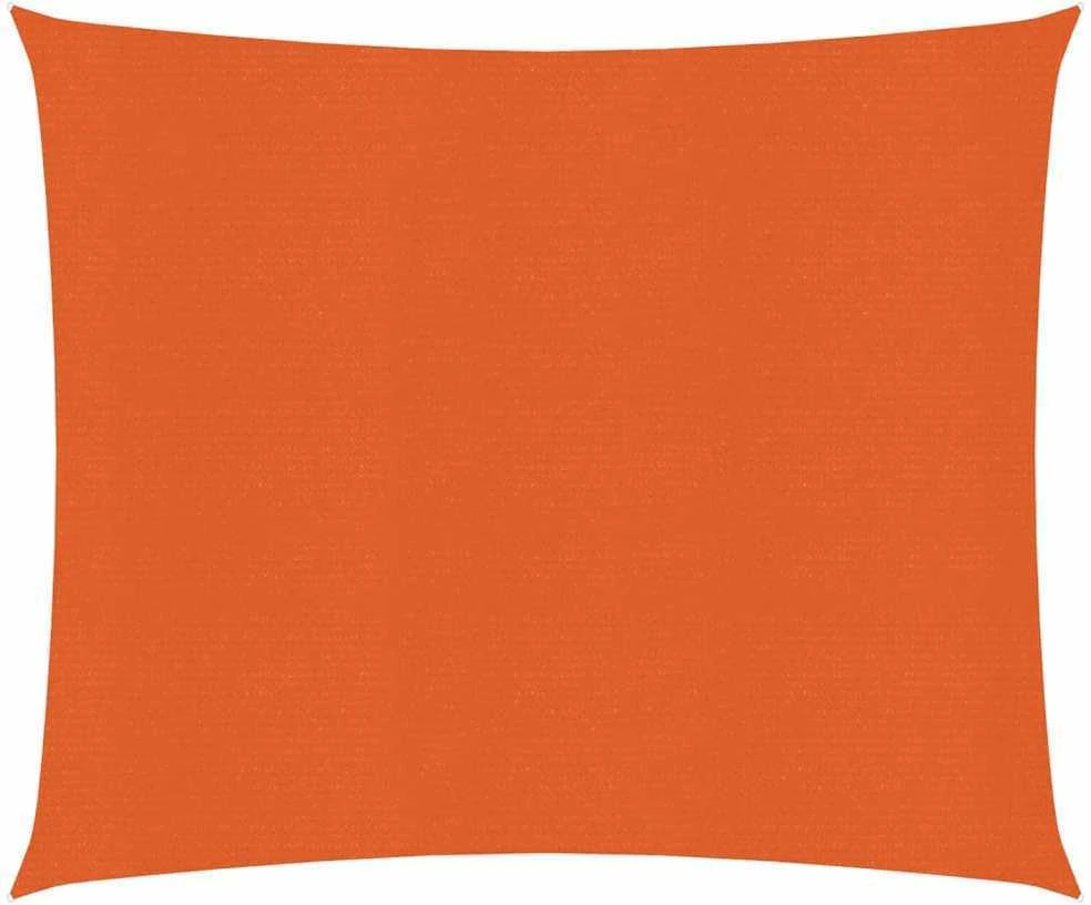Uždanga nuo saulės, oranžinės spalvos, 2x2,5m, HDPE, 160g/m²