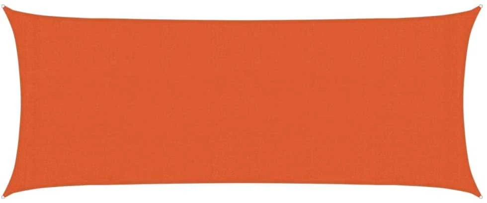 Uždanga nuo saulės, oranžinės spalvos, 2x4,5m, HDPE, 160g/m²