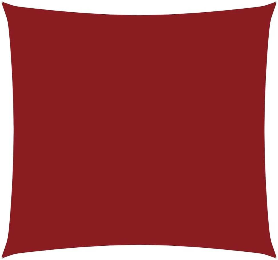 Uždanga nuo saulės, raudona, 4,5x4,5m, oksfordo audinys