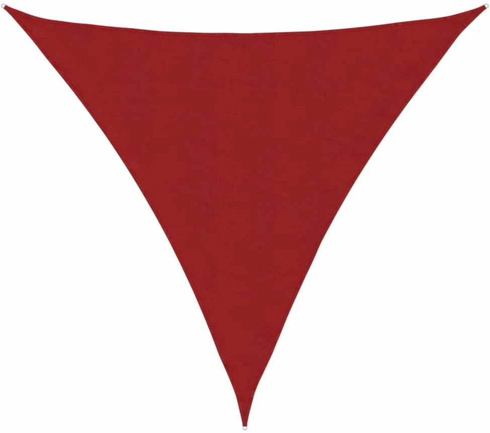 Uždanga nuo saulės, raudona, 4,5x4,5x4,5m, oksfordo audinys